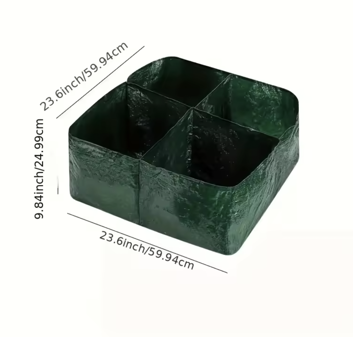 Growbox Multi-Grid Planter (4 Compartments)